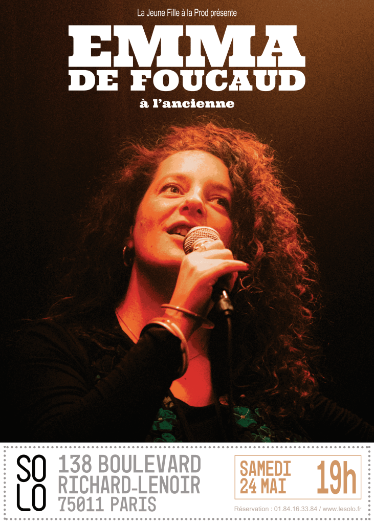 Affiche Emma de Foucaud