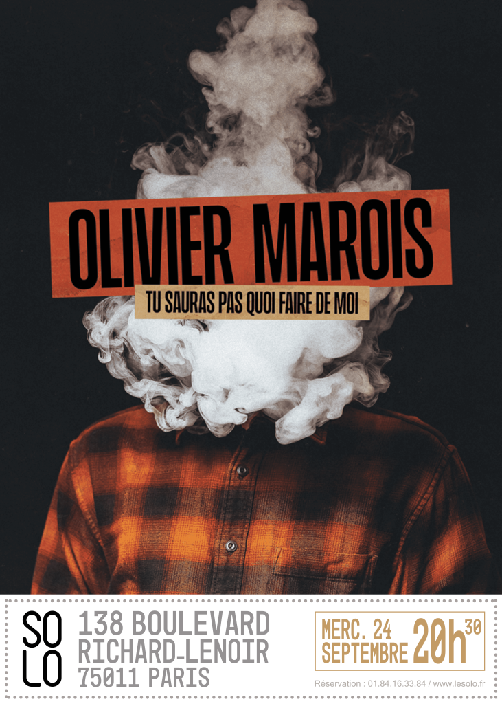 Affiche Olivier Marois