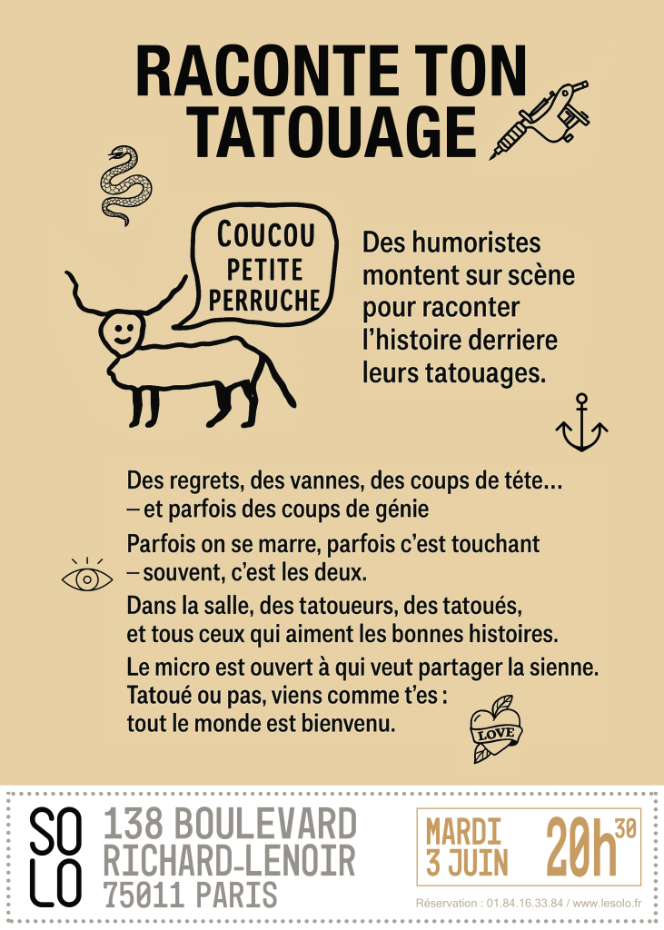 Affiche ton tatouage
