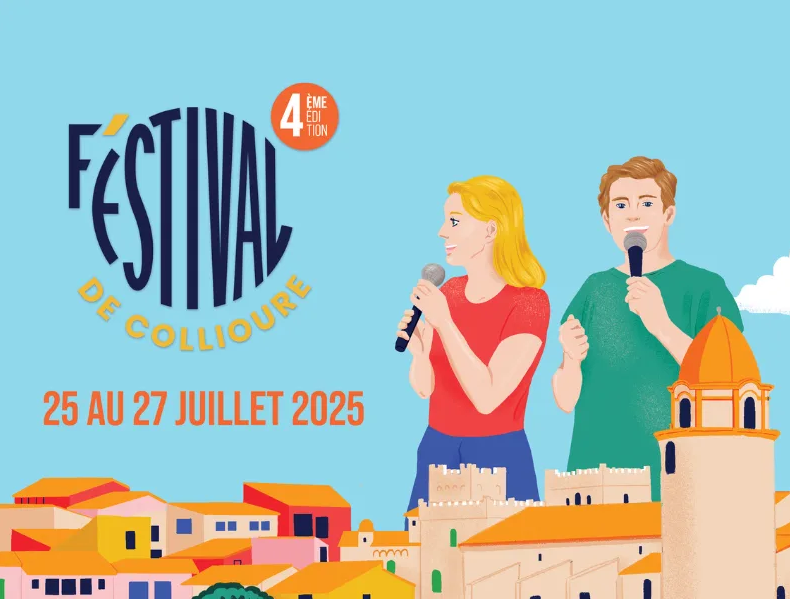Humour, soleil et découvertes : cap sur le F’estival de Collioure 2025 !